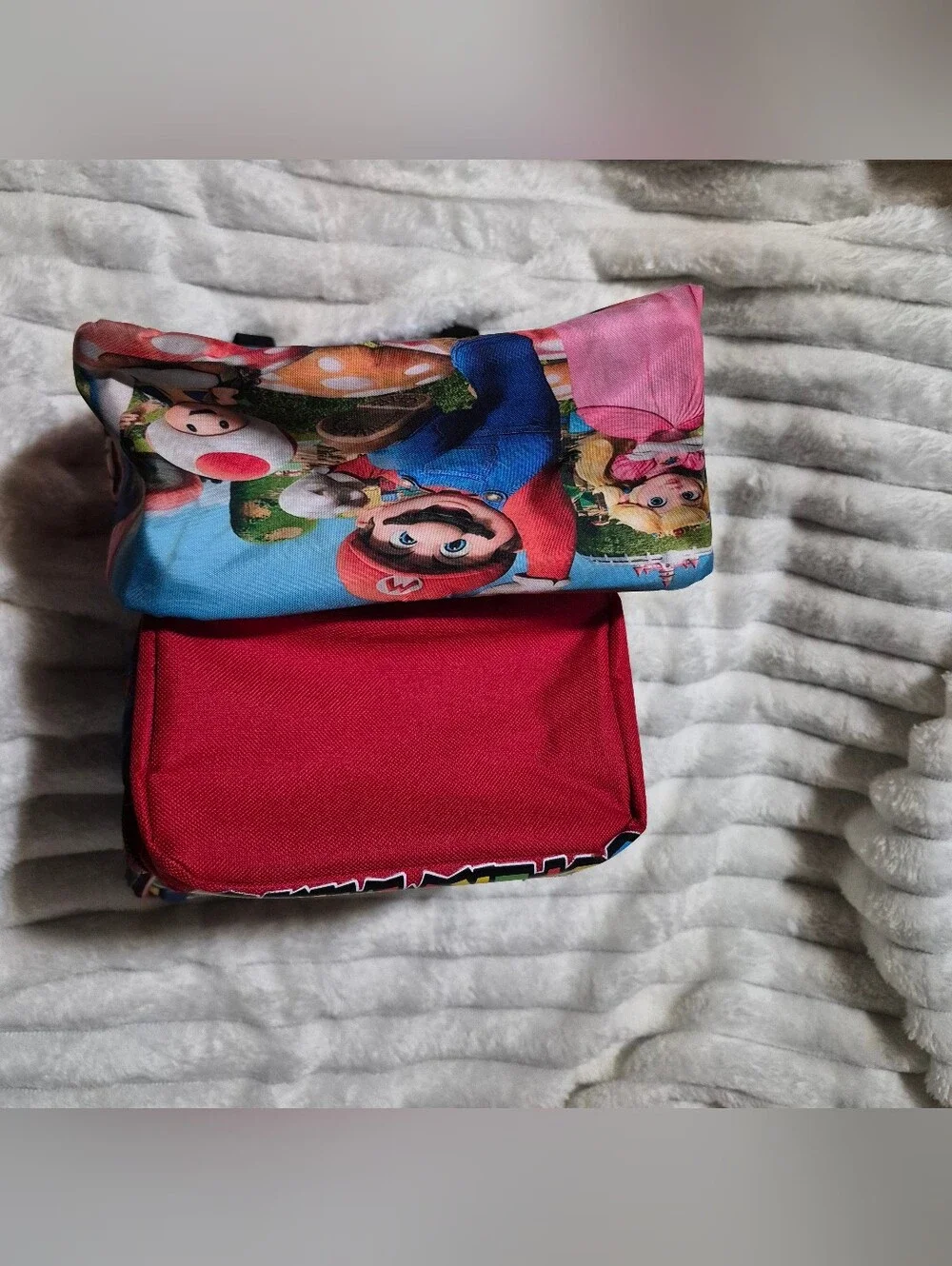 Super Mario Insulated Lunch Box Bundle (2)
